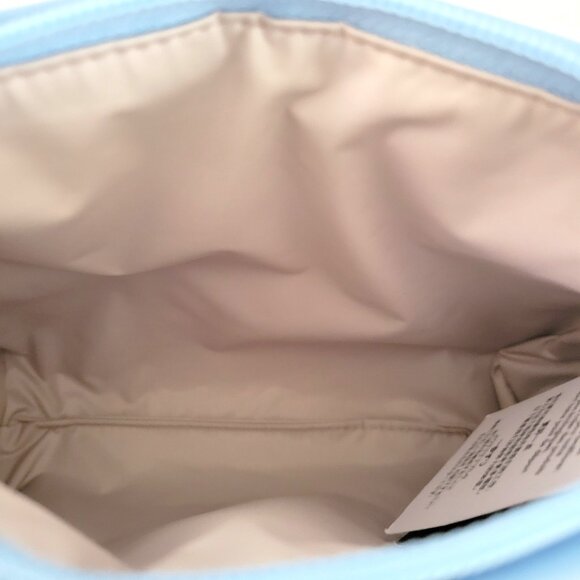 Kate Spade KK254 Spade Flower Quilted Cosmetic Case Makeup Bag Montauk Blue - Picture 7 of 7